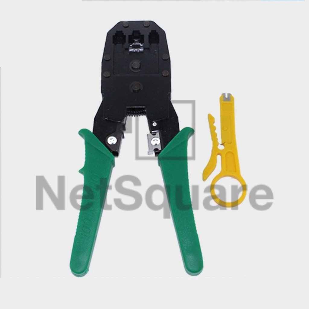 Cable Crimp Wire Network Cutter TY-315 คีมเข้าหัวสายแลน และ โทรศัพท์ พร้อมที่ปอกสายไฟ Lan / Phone RJ