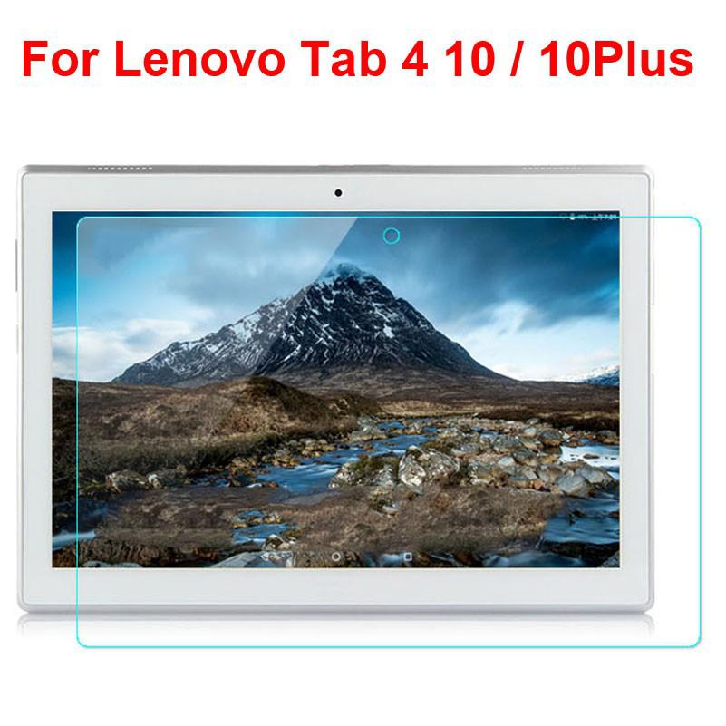 Lenovo Tab 4 10 X304 Glass Film Tab4 10 Plus X704 การป้องกันหน้าจอ กระจกนิรภัย ป้องกันหน้าจอ