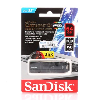 64GB SanDisk (SDCZ800) EXTREME GO USB 3.1