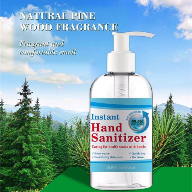 เจลล้างมือแอลกอฮอล์ Mzel Instant Hand Sanitizer 500ml.