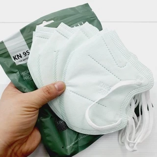 แมสอั้ม 5 ชั้น (ขาว+ดำ)สุดฮิต แมสหนา PM 2.5 KN 95 Mask เนื้อดี 1 ซอง 10 ชิ้น มี 2 สี