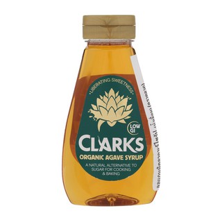 คลาคน้ำเชื่อมออแกนนิคอากาเว้ไซรัป 250มล. Clark organic syrup agave syrup 250 ml.