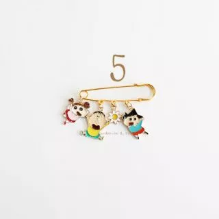 เข็มกลัดคนท้องน่ารักๆ ชินจัง(พร้อมส่งจ้าไทยจ้า)-ลดแหลก!!!!!