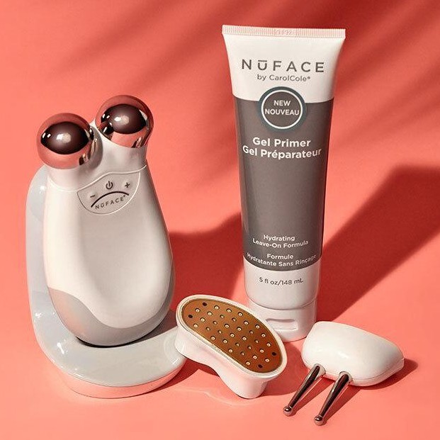 {เซตพิเศษ 3 หัว} NuFACE Trinity Facial Trainer and ELE Attachment Set กระชับผิวหน้า