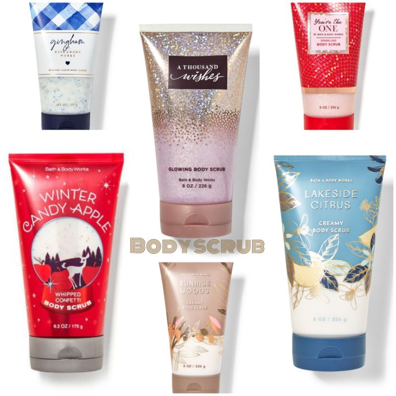 Bath and Body Works Body Scrub 226g Shopee Thailand