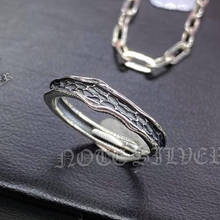 แหวนลอฟท์ รมดำคลาสสิก Free Size Sterling Silver 925 NSRG2889