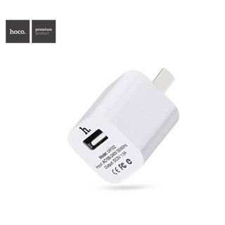 หัวปลั๊ก USB charger HOCO รุ่นUH102 ของแท้ เชค serial ได้