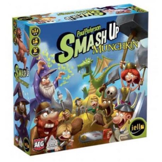 การ์ดเกม Smash Up Munchkin