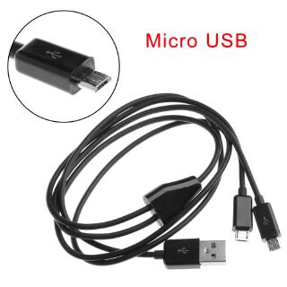 สายเคเบิ้ลอะแดปเตอร์แยกสายเคเบิ้ล Micro Usb Y