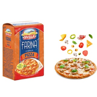 พร้อมส่ง Divella Farina Pizza Flour 1 Kg. ดีวิลลา แป้งสาลีสำหรับทำพิซซ่า 1 กิโลกรัม พร้อมส่ง