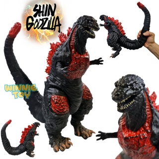 ฟิกเกอร์ โมเดล สัตว์ประหลาด model soft vinyl monster shin Godzilla ตัวโต winnietoys