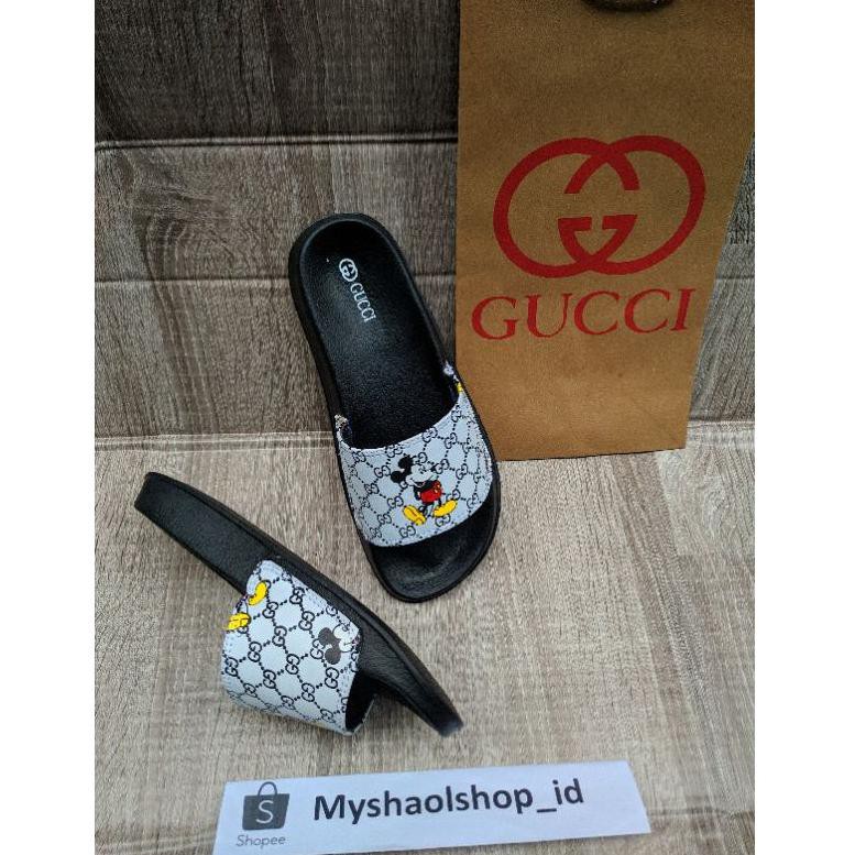 Disney X Gucci รองเท าแตะลายม กก เมาส ส าหร บผ ชายและผ หญ งขนาด 36 D 43 Art 0251 ราคาท ด ท ส ด