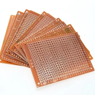 แผ่นพีซีบี ไข่ปลา ต้นแบบ หน้าเดียว FR-1 ขนาด 5x7 7x9 9x15 4.8x13.3 10x22 cm Single Sided Prototype PCB Board