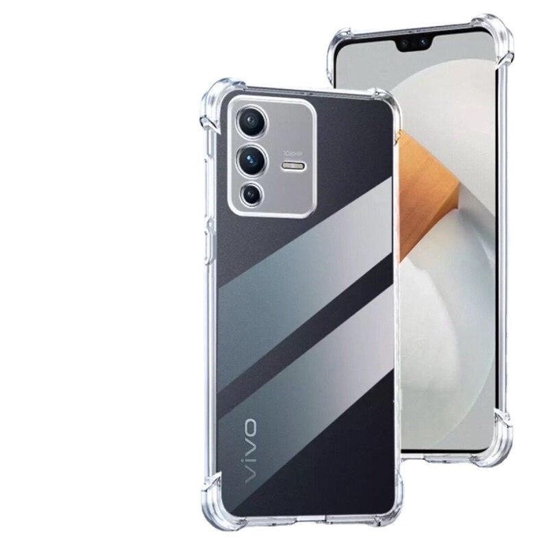 เคสมือถือ For Vivo V40/V30/V29/V23/V23E/V21/V15/V15pro/V9/V7/V5/Y76/Y72 เคสใสกันกระแทก นิ่ม ต้านเชื้อแบคทีเรีย ส่งจากไทย