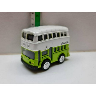 Alien Storehouse Kids Toys Mini Metal Car Model The Bus Model Car Toy สีขาวเขียว โมเดล รถเหล็ก ของแท้  รถสะสม