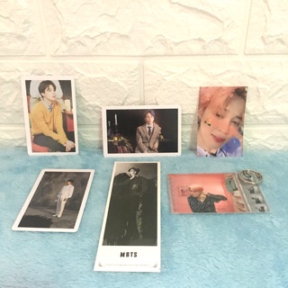 BTS - JIMIN -รูป ที่คั่นหนังสือ และงานพวง เซต6ชิ้น