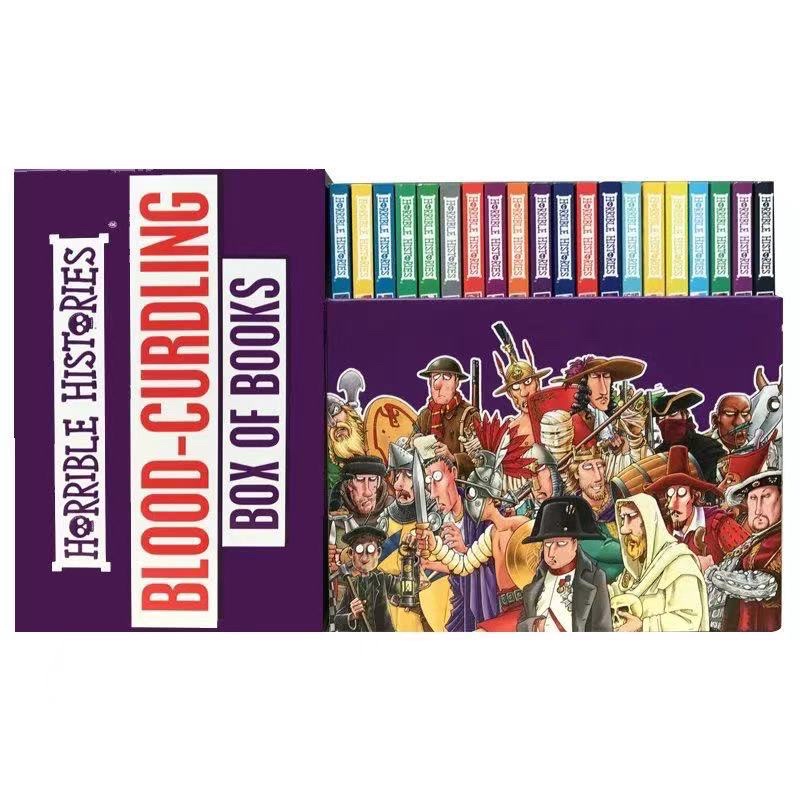 Horrible Histories Blood-Curdling Book set, 20 books Horrible History