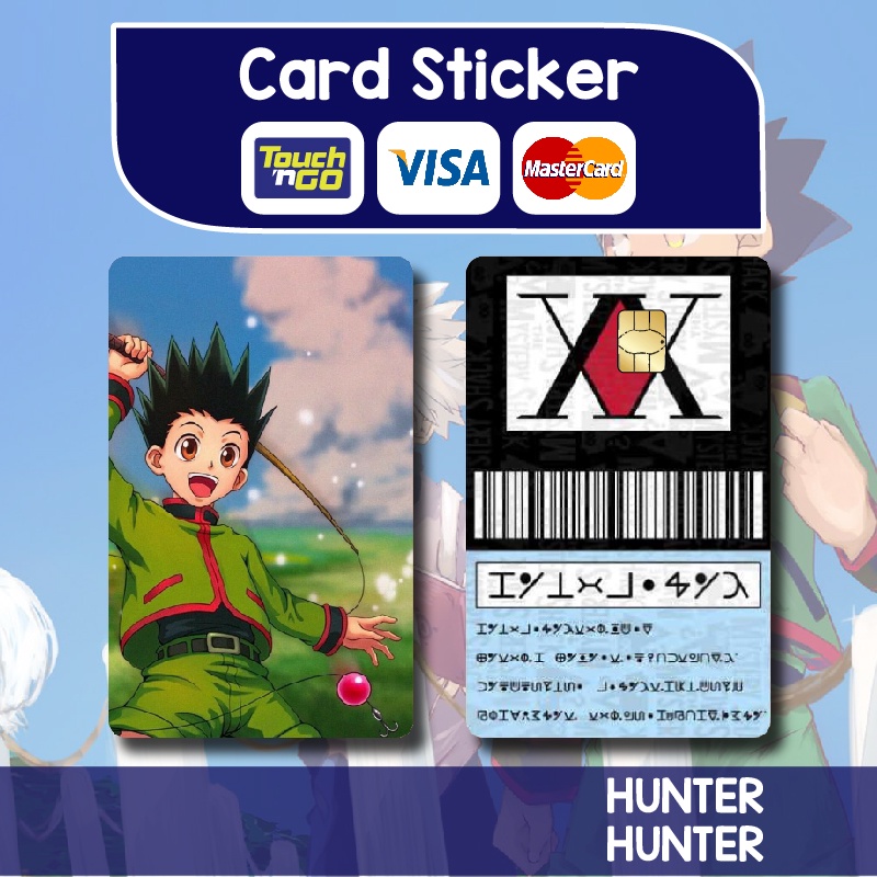 Hunter X HUNTER - TOUCH N GO CARD / ATM ซองใส่บัตร บัตร TNG บัตรธนาคาร