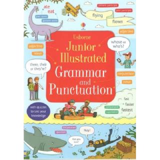 DKTODAY หนังสือ USBORNE JUNIOR ILLUSTRATED GRAMMAR &amp; PUNCTUATION (AGE 7+)