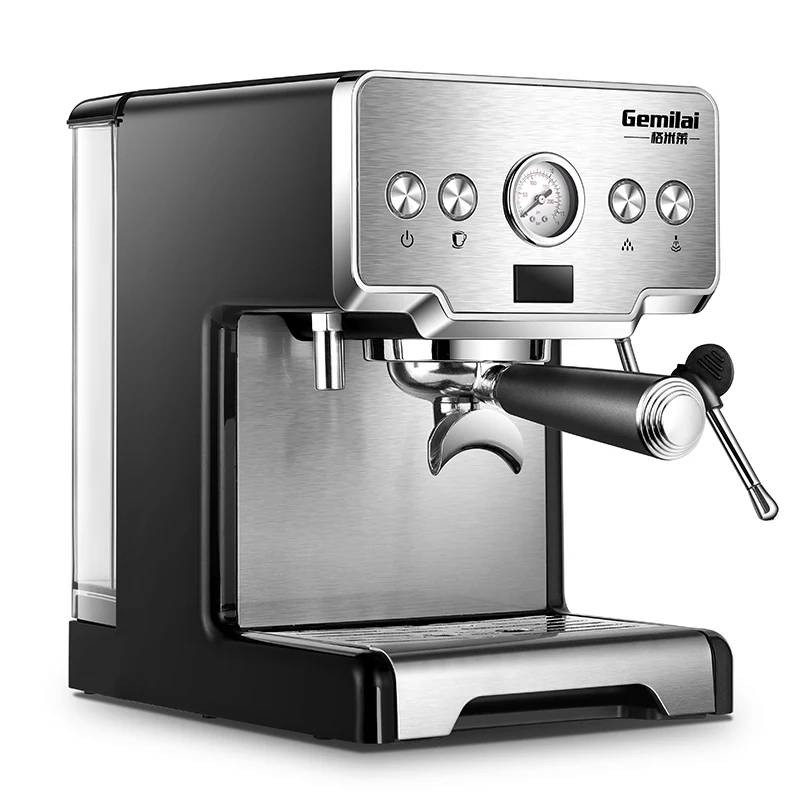 เครื่องกาแฟ GEMILAI 15 bar ESPRESSO Maker CRM3605 -สินค้ามีพร้อมส่ง-