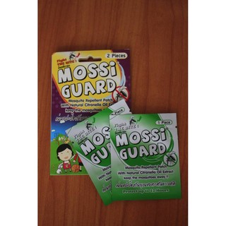 MOSSI Guard แผ่นแปะกันยุง 1 ซอง 2 ชิ้น(Sample Set)