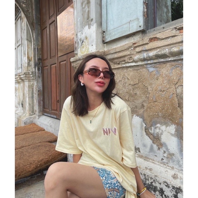 เสื้อยืดNPV สีเหลือง🍋