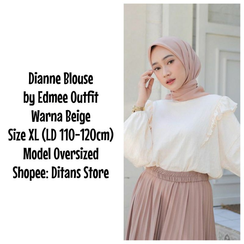 Dianne เสื้อเบลาส์ โดย Edmee Outfit