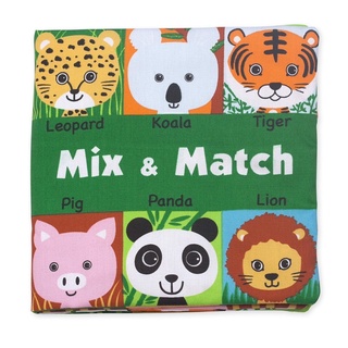 หนังสือผ้าสำหรับเด็ก mix&amp;match