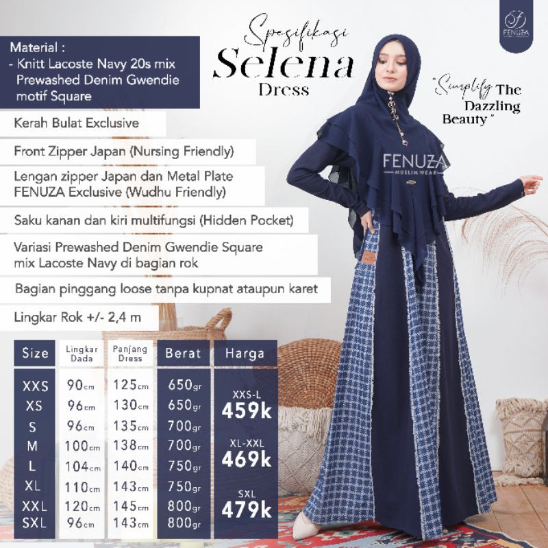 SELENA DRESS FENUZA*