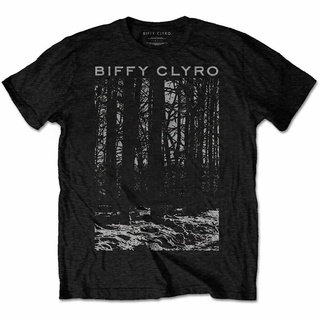 เสื้อยืด พิมพ์ลายต้นไม้ Biffy Clyro สไตล์วินเทจ สําหรับผู้ชายSize S-5XL