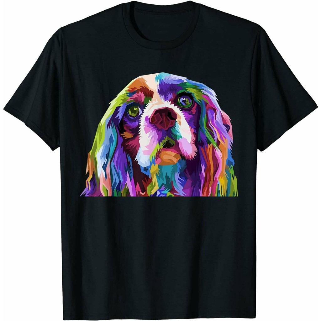 English Cocker Spaniel Pop Art Portrait Dog Owner Tshirt
