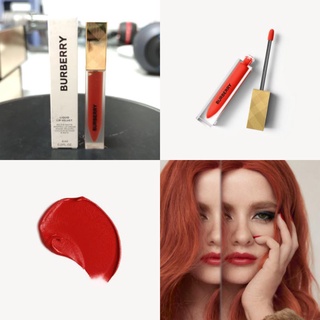 เทสเตอร์ใหม่ Burberry liquid lip velvet ขนาด 6 มิล ราคา 1500 บาท MFG 08/2020 EXP 08/2025 สี 040 Festive Red