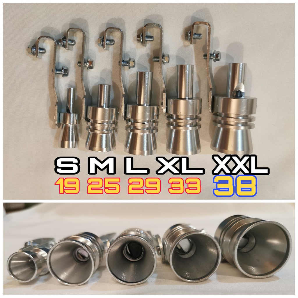 หวีดเทอร์โบ ขนาด 38 mm ตรงปกของแท้ ไส้ไม่ละลาย ใหญ่ที่สุดในตลาด