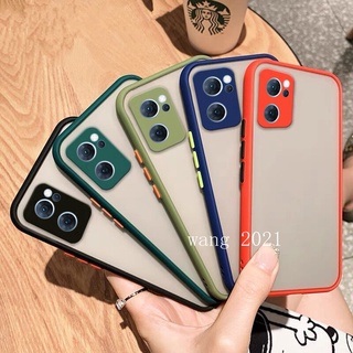 Ready Stock New Casing เคส OPPO Reno7 Pro Reno6 Z 6 Pro 5G Phone Case  Transparent Durable Camera Full Protection Hard Case เคสโทรศัพท