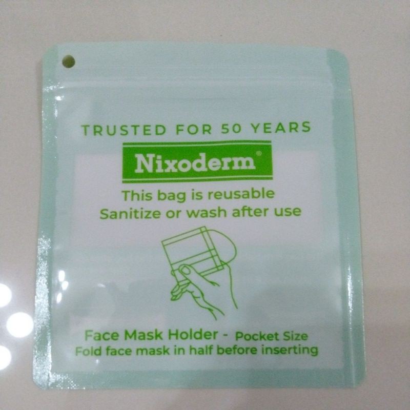 ที่ใส่หน้ากากอนามัย Nixoderm 1 ชิ้น