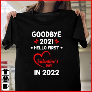 [COD]เสื้อยืด พิมพ์ลายมังงะ Goodbye Hello First Valentines Day In 2022 คุณภาพสูง สําหรับผู้หญิง 2021S-5XL