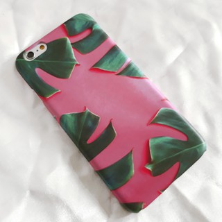 พร้อมส่ง เคสลาย Tropical leaves  6