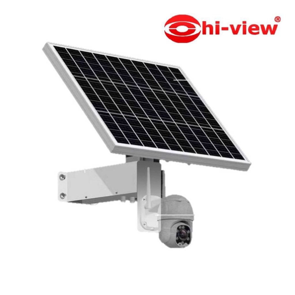 แผงโซล่าเซลล์สำหรับกล้องวงจรปิด CCTV Hi-View HV-SL60W40A Poly Solar Panel 60W/18V Lithium Battery 40A Standby 48 hr.