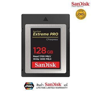 SanDisk 128GB Extreme PRO CFexpress Card Type B (สินค้าSandiskแท้ ) Lifetime Warranty