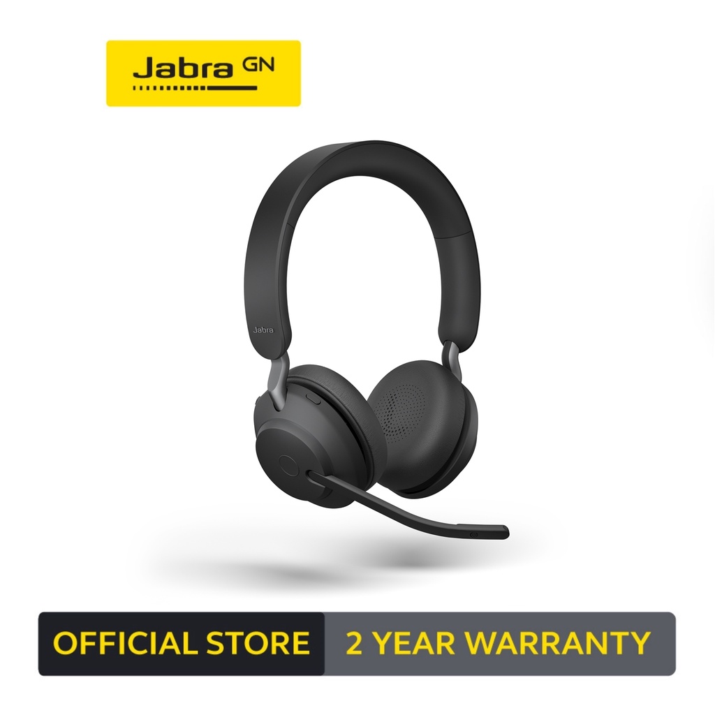 Jabra หูฟัง Call Center CC&amp;O รุ่น Evolve 2 65 MS Stereo USB A - Black