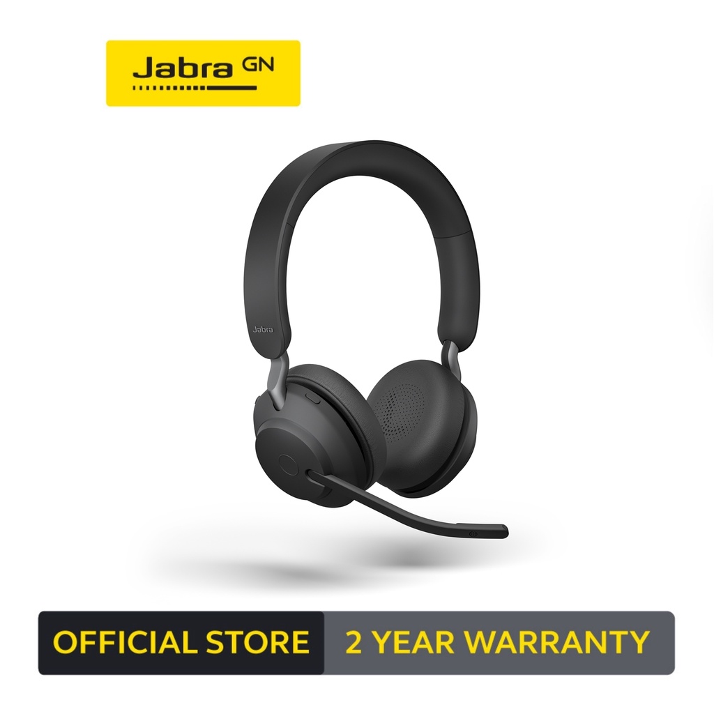 Jabra หูฟัง Call Center CC&O รุ่น Evolve 2 65 MS Stereo USB A - Black
