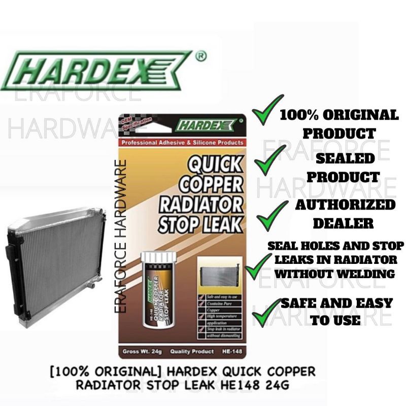 QUICK COPPER RADIATOR STOP LEAK HARDEX
