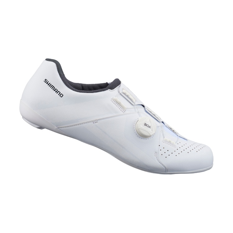 รองเท้าเสือหมอบ SHIMANO RC3 สีขาว Size:Wide 44 (27.8cm) ราคา 3,200 บาท