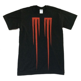 เสื้อยืดลำลองขายดี เสื้อยืด พิมพ์ลายโลโก้ Marilyn Manson Nai MM 2008 Tour BNjnme62KPbilp74 สีดํา สไตล์คลาสสิกS to4XL