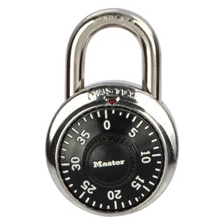 กุญแจคล้อง MASTER LOCK 1503EURD 48 มม. COMBINATION PADLOCK MASTER LOCK 1503EURD 48MM