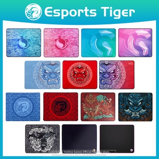 Esports Tiger Gaming Smooth แผ่นรองเมาส์แบบยืดหยุ่น Mousepads สำหรับ Gamer ZongShiMo WuGi2 JiaoYang Gamer เมาส์คุณภาพสูง