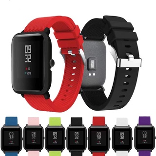 Soft silicone Amazfit pace, stratos , GTR 47 ขนาด 22 มม. แบบปลดเร็ว