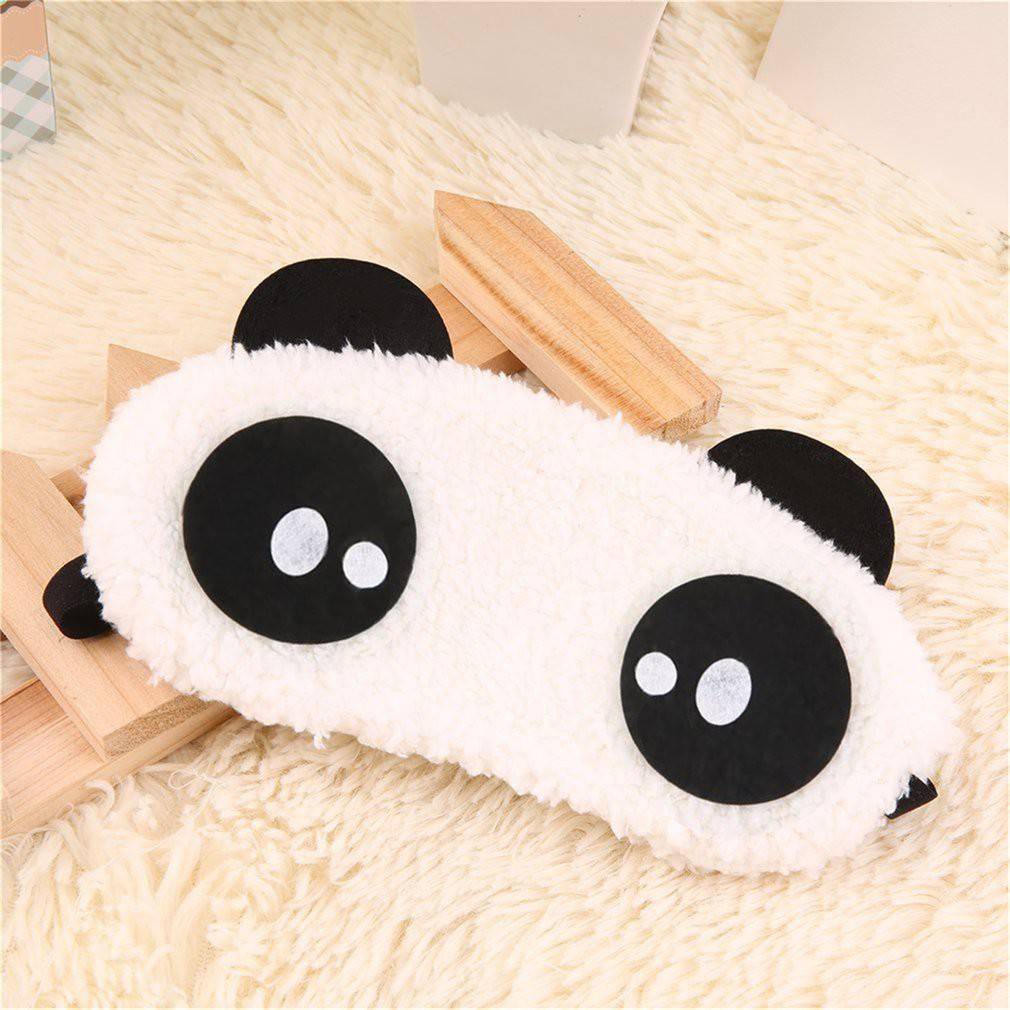 ผ้าปิดตา ลายการ์ตูนหมีแพนด้า น่ารัก พร้อมส่ง #B-0022
