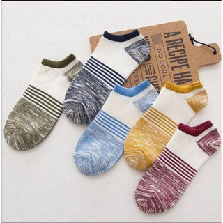 J Sock พร้อมส่ง!! ถุงเท้าข้อสั้นสไตล์​ญี่ปุ่น