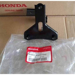 64221-KWW-640เหล็กยึดตะกร้าหน้าแท้HONDA WAVE110I 2011-2018รุ่นดั้มเบรค 1ชิ้น อะไหล่แท้ศูนย์ HONDA